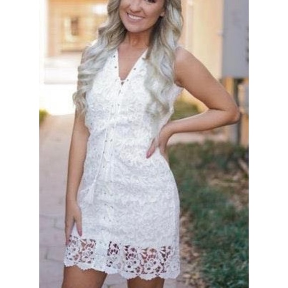 rosie daze Dresses & Skirts - White lace dress rosie daze Dresses & Skirts - White lace dress